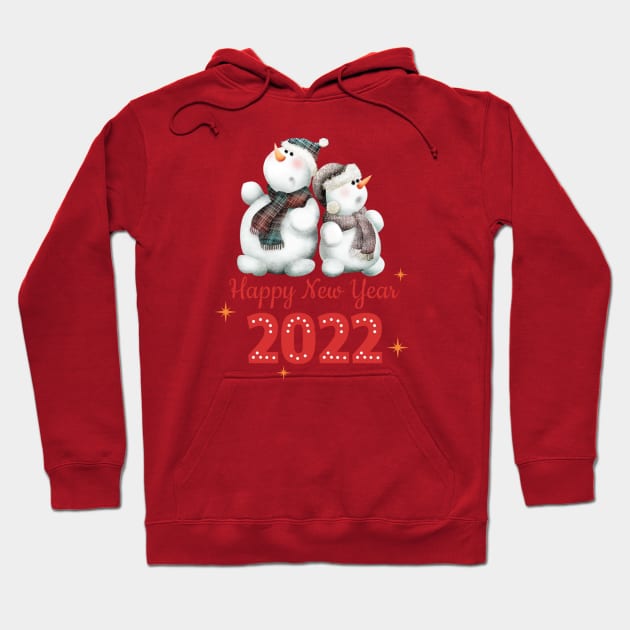 Happy New year Hoodie by Anime world